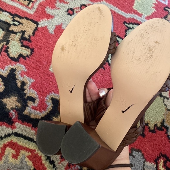 J Crew Lucie braided-strap sandals in Italian leather BP565 - Picture 4 of 6